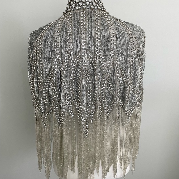 Silver Crystal Cape - Picture 8 of 8